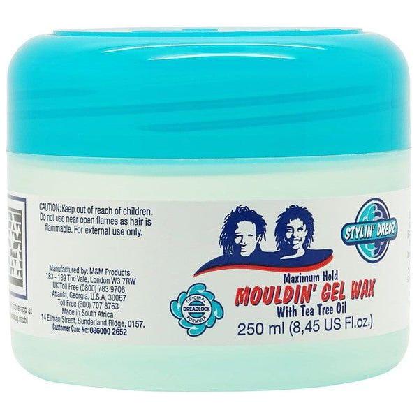 Stylin' Dredz Health & Beauty Stylin' Dredz Maximum Hold Mouldin'Gel Wax 250ml