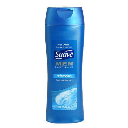 Suave Suave Body Wash Men Refreshing 12 Oz