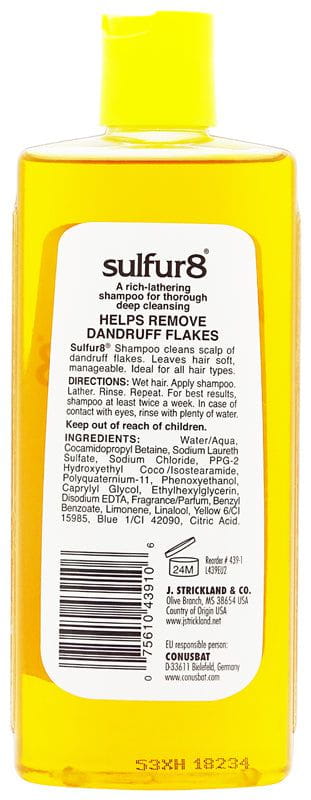 Sulfur 8 Deep Cleaning Shampoo 222ml | gtworld.be 