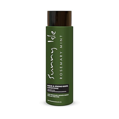 Sunny Isle Health & Beauty Sunny Isle - Après-shampoing Romarin Menthe pour Cheveux et Racines Fortes 355 ml