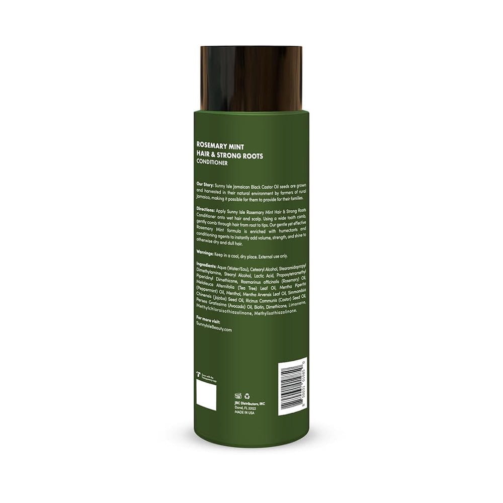 Sunny Isle Health & Beauty Sunny Isle - Après-shampoing Romarin Menthe pour Cheveux et Racines Fortes 355 ml