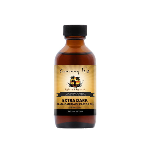 Sunny Isle Health & Beauty Sunny Isle - Huile de ricin noire jamaïcaine extra foncée, 59 ml