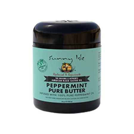 Sunny Isle Health & Beauty Sunny Isle Jamaican Black Castor Oil Peppermint Pure Butter 29.5 ml