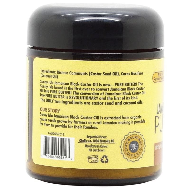 Sunny Isle Health & Beauty Sunny Isle Jamaican Black Castor Oil Pure Butter Coconut 118ml