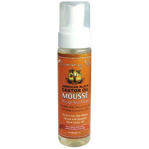 Sunny Isle Health & Beauty Sunny Isle Jamaican Castor Oil Mousse, Wrap/Set/Twist 207ml