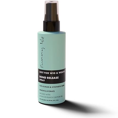Sunny Isle Health & Beauty Sunny Isle Just for Wig, Weave, Braid, & Extensions -Bond Release Spray 4oz