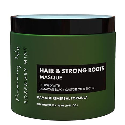Sunny Isle Health & Beauty Sunny Isle Rosemary Mint Masque 16 oz