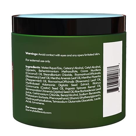 Sunny Isle Health & Beauty Sunny Isle Rosemary Mint Masque 16 oz