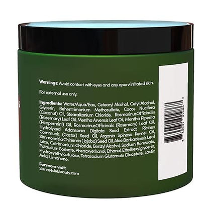 Sunny Isle Health & Beauty Sunny Isle Rosemary Mint Masque 16 oz