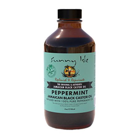 Sunny Isle Jamaican Black Castor Oil Peppermint  118ml | gtworld.be 