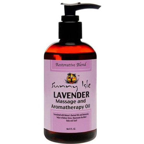 Sunny Isle Lavender Massage and Aromatherapy Oil 236ml | gtworld.be 