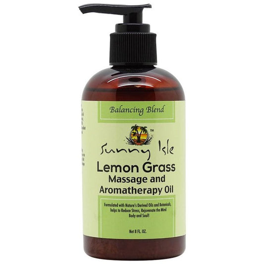 Sunny Isle Sunny Isle Lemon Grass Massage and Aromatherapy Oil 236ml