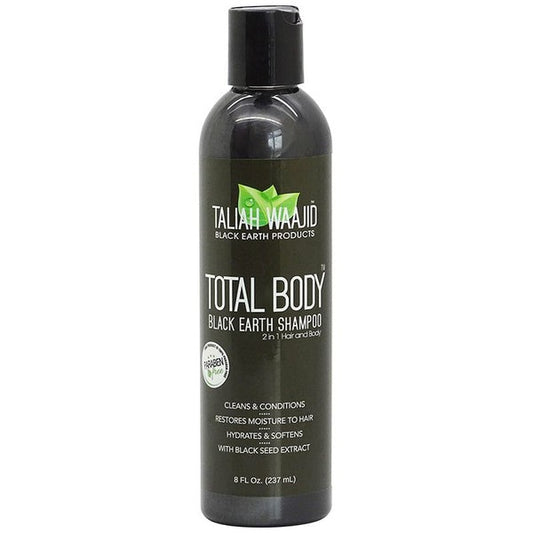 Taliah Waajid Total Body Black Earth Shampoo 237ml | gtworld.be 