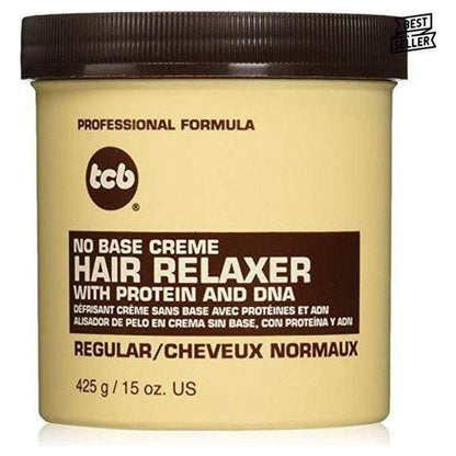 tcb Health & Beauty 15oz TCB No Base Creme Hair Relaxer Regular (7.5 /15) oz