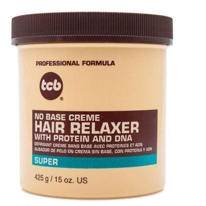 tcb Health & Beauty 15oz TCB No Base Creme Hair Relaxer Super (7.5 /15) oz