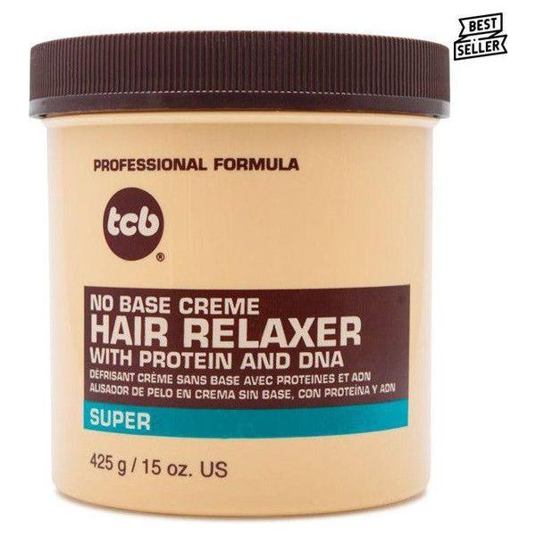 tcb Health & Beauty TCB No Base Cream Hair Relaxer Super 15oz