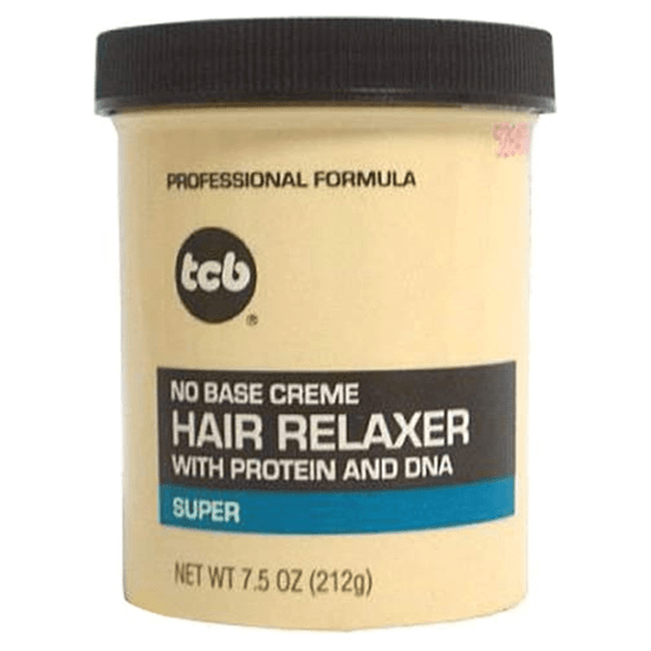 tcb Health & Beauty TCB No Base Creme Hair Relaxer Super 7.5 Oz