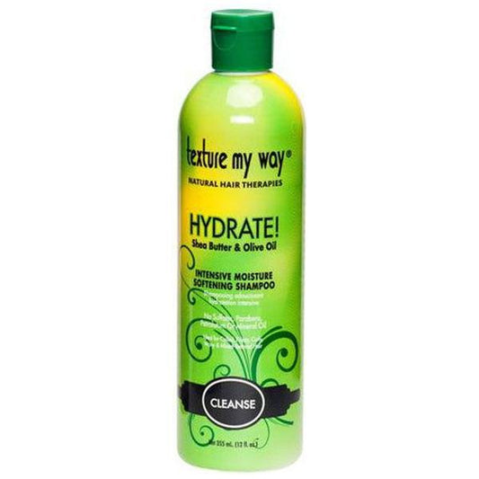 Texture My Way Health & Beauty Texture My Way Hydrate Intensive Moisture Softening Shampoo 355ml