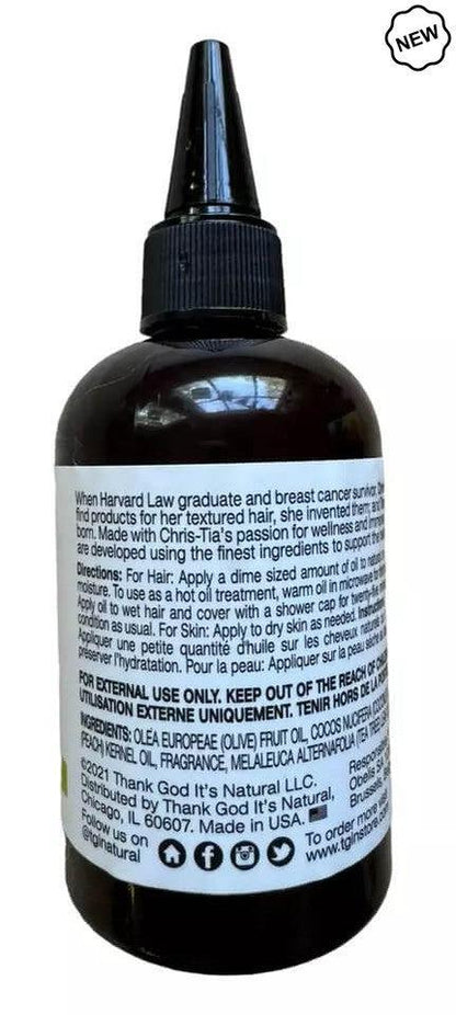 Tgin Tea Tree + Olive Oil Detoxifying Hair & Scalp Serum 4oz | gtworld.be 