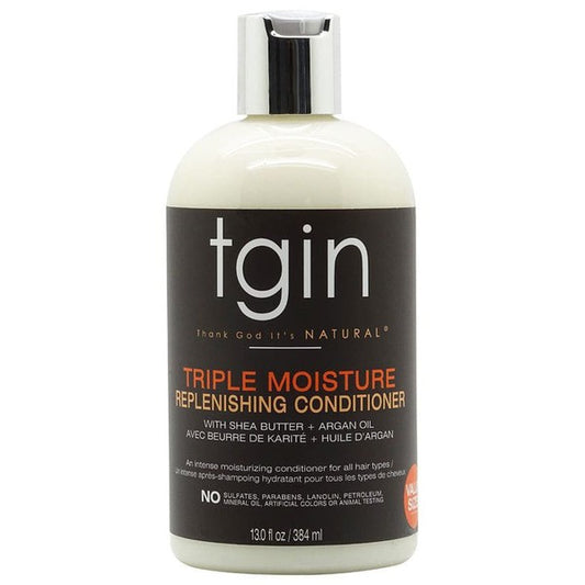 TGIN Triple Moisturize Replenishing Conditioner with Shea Butter + Argan Oil 384ml | gtworld.be 