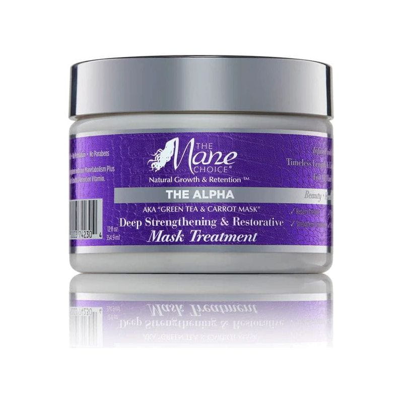 The Mane Choice Health & Beauty The Mane Choice Alpha Green Tea & Carrot Mask Treatment 355ml