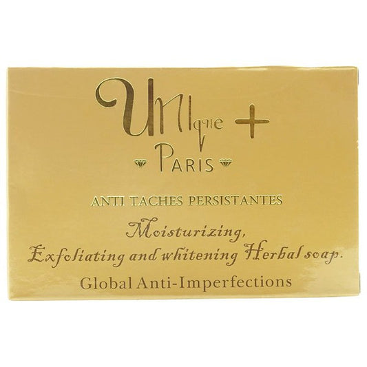 Unique + Unique+ Moisturizing Exfoliating and Whitening Soap 200g