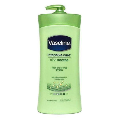 Vaseline Health & Beauty 600ml Vaseline – Lotion Corps Intensive Care Aloe Soothe (295 / 600 ml)