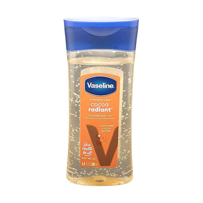 Vaseline Health & Beauty Vaseline Intensive Care Cocoa Radiant Body Gel Oil 6.8 oz