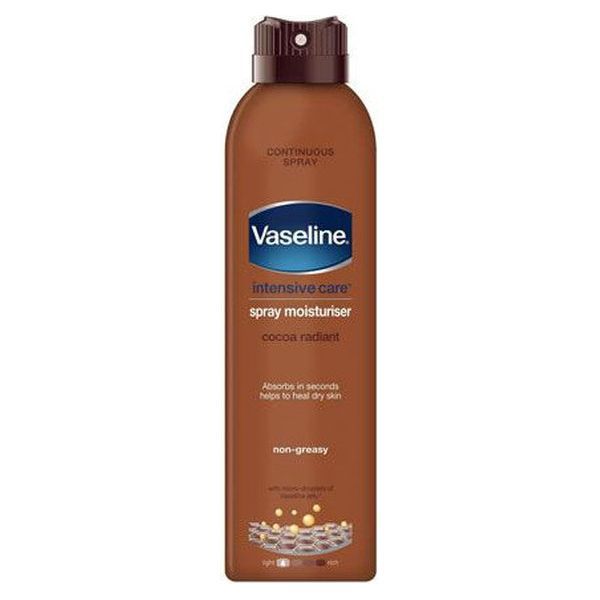 Vaseline Health & Beauty Vaseline Intensive Care Spray Moisturiser Cocoa Radiant 190ml