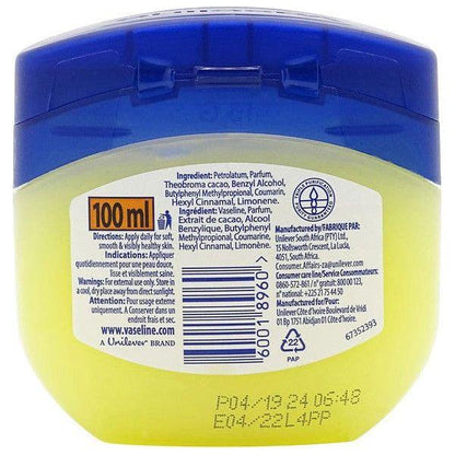 Vaseline Health & Beauty Vaseline Jelly Cocoa Butter 100ml