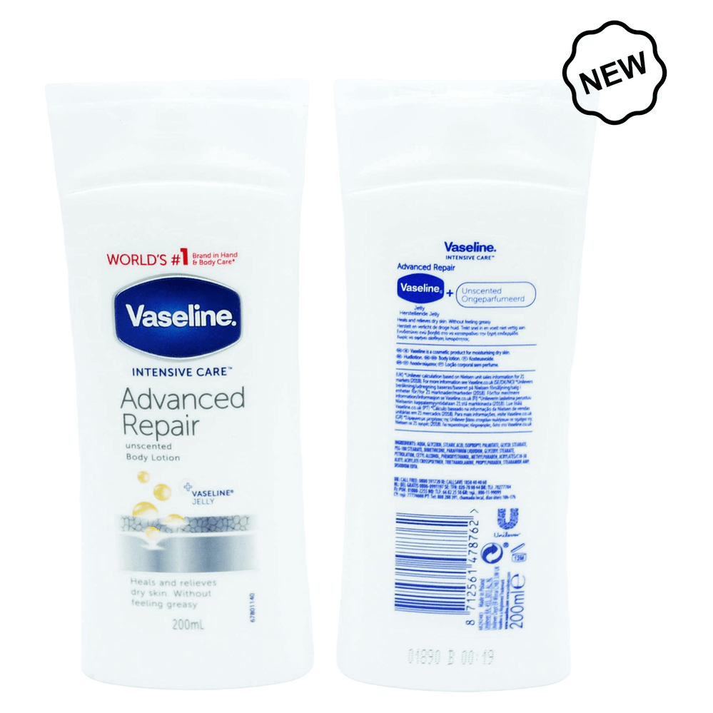 Vaseline Health & Beauty Vaseline – Lotion Réparatrice Avancée (200 / 400 / 600 ml)
