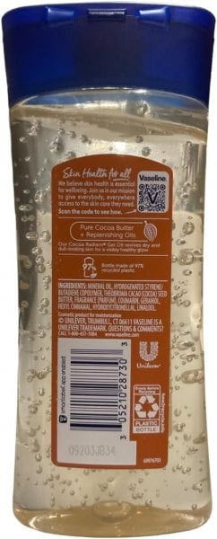 Vaseline Intensive Care Cocoa Radiant Body Gel Oil 6.8 oz | gtworld.be 