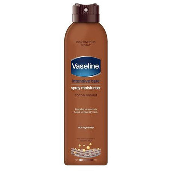 Vaseline Vaseline Intensive Care Spray Moisturiser Cocoa Radiant 190ml