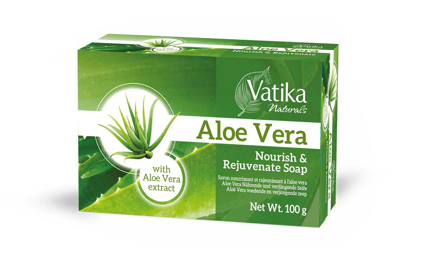 Vatika Health & Beauty Aloe Vera Vatika Naturals Bar Soap 115g