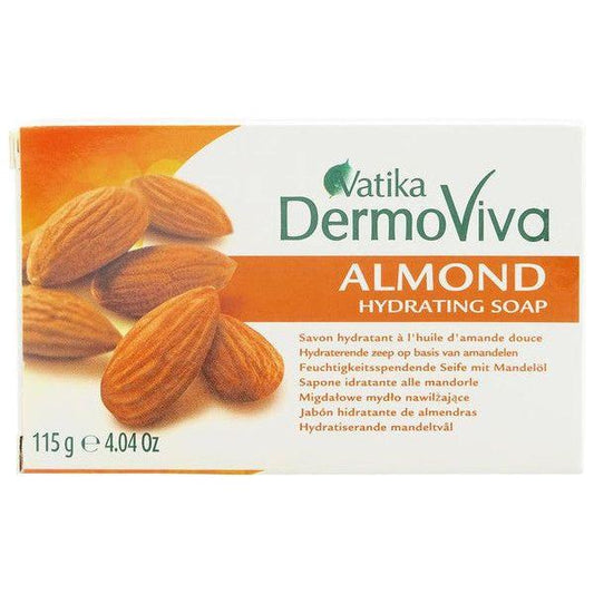 Vatika Health & Beauty Vatika DermoViva Almond Soap 115g