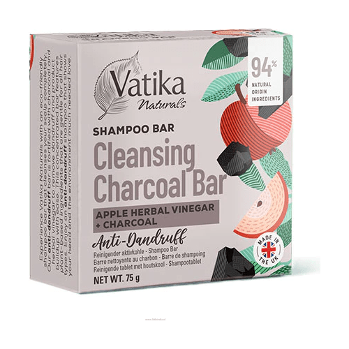 Vatika Health & Beauty Vatika Naturals Anti-dandruff Cleansing Charcoal Shampoo Bar 75g