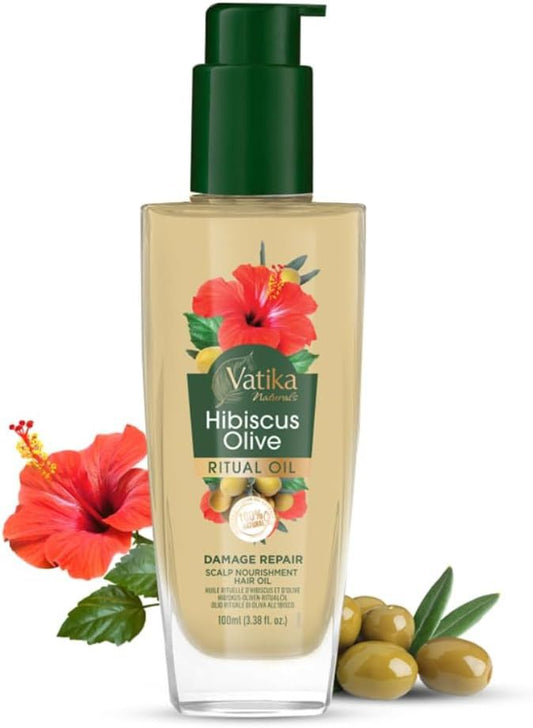 Vatika Health & Beauty Vatika Naturals Rituals Hibiscus Olive Hair OIL 100ML