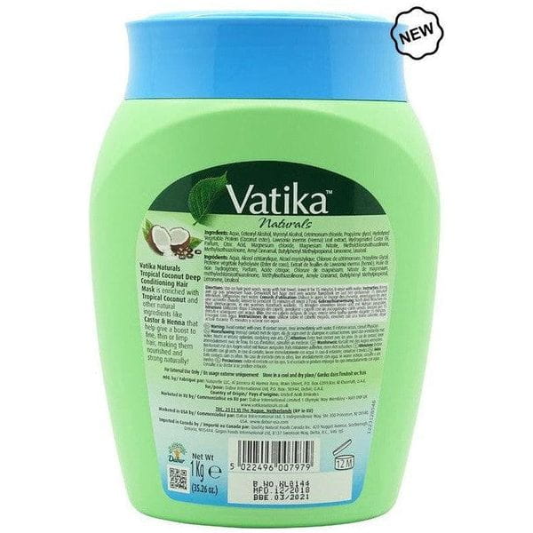 Vatika Health & Beauty Vatika Naturals Tropical Coconut Deep Conditioning Hair Mask 1kg