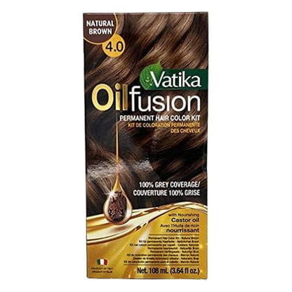 Vatika Health & Beauty Vatika Oil Fusion Permanent Hair Colour Kit 108ml