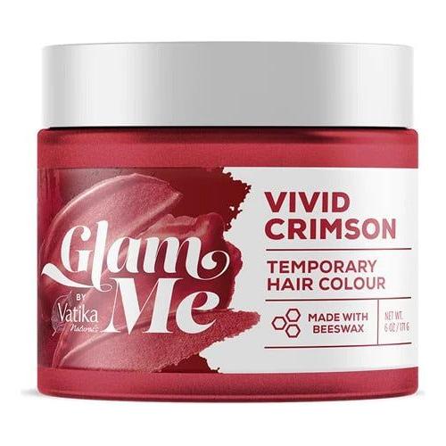 Vatika Health & Beauty Vivid Crimson Vatika Naturals Glam Me Temporary Hair Colour 6 Oz