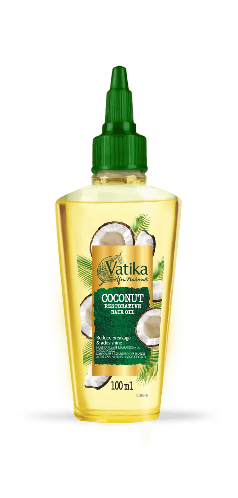 Vatika Afro Naturals Coconut Hair Oil 100ml | gtworld.be 