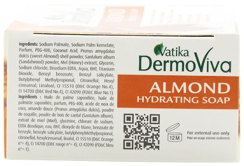 Vatika Vatika DermoViva Almond Soap 115g