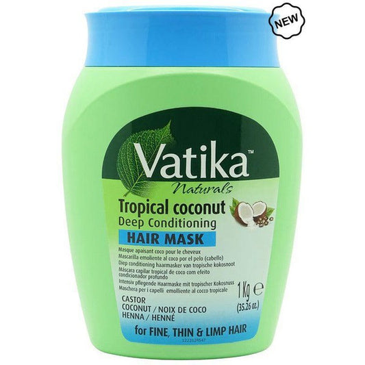 Vatika Vatika Naturals Tropical Coconut Deep Conditioning Hair Mask 1kg