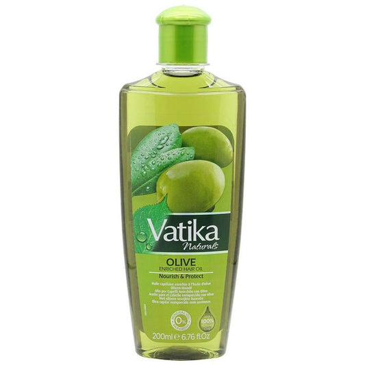 Vatika Olive Enriched Hair Oil 200ml | gtworld.be 