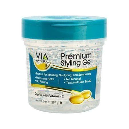 Via Natural Health & Beauty #567ml Via Natural Premium Gel Kristall 226/567ml