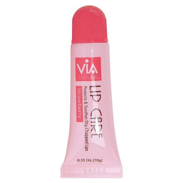 Via Natural Health & Beauty Via Lip Balm Strawberry 10G