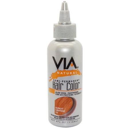 Via Natural Health & Beauty Via Natural Semi-Permanent Hair Color 118ml