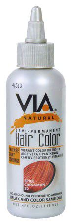 Via Natural Semi-Permanent Hair Color 118ml | gtworld.be 