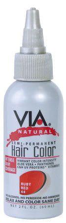 Via Natural Semi-Permanent Hair Color 60ml | gtworld.be 