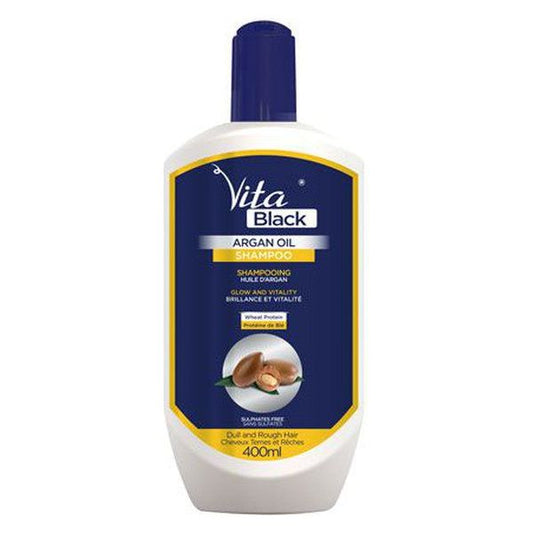 Vita Black Health & Beauty Vita Black Argan Oil Shampoo 400Ml